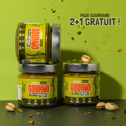 PÂTE À TARTINER À LA PISTACHE